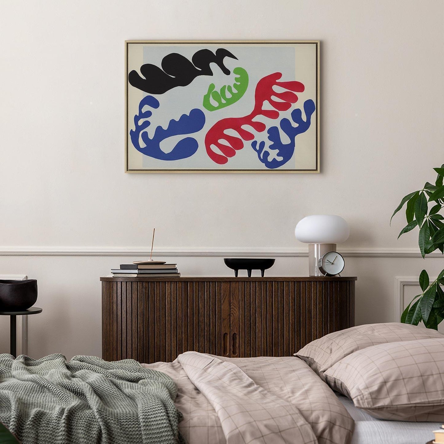 Leinwandbild - Henri Matisse – Lagoon III (from Jazz)