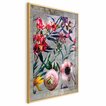 Poster - Rustic Flowers Artgeist