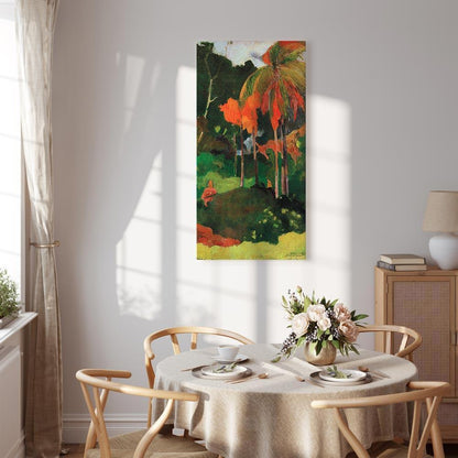 Leinwandbild - Paul Gauguin – Mahana maa I