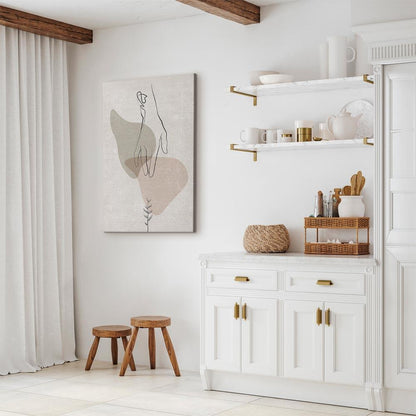 Leinwandbild - Delicate Touch (1 Part) Vertical