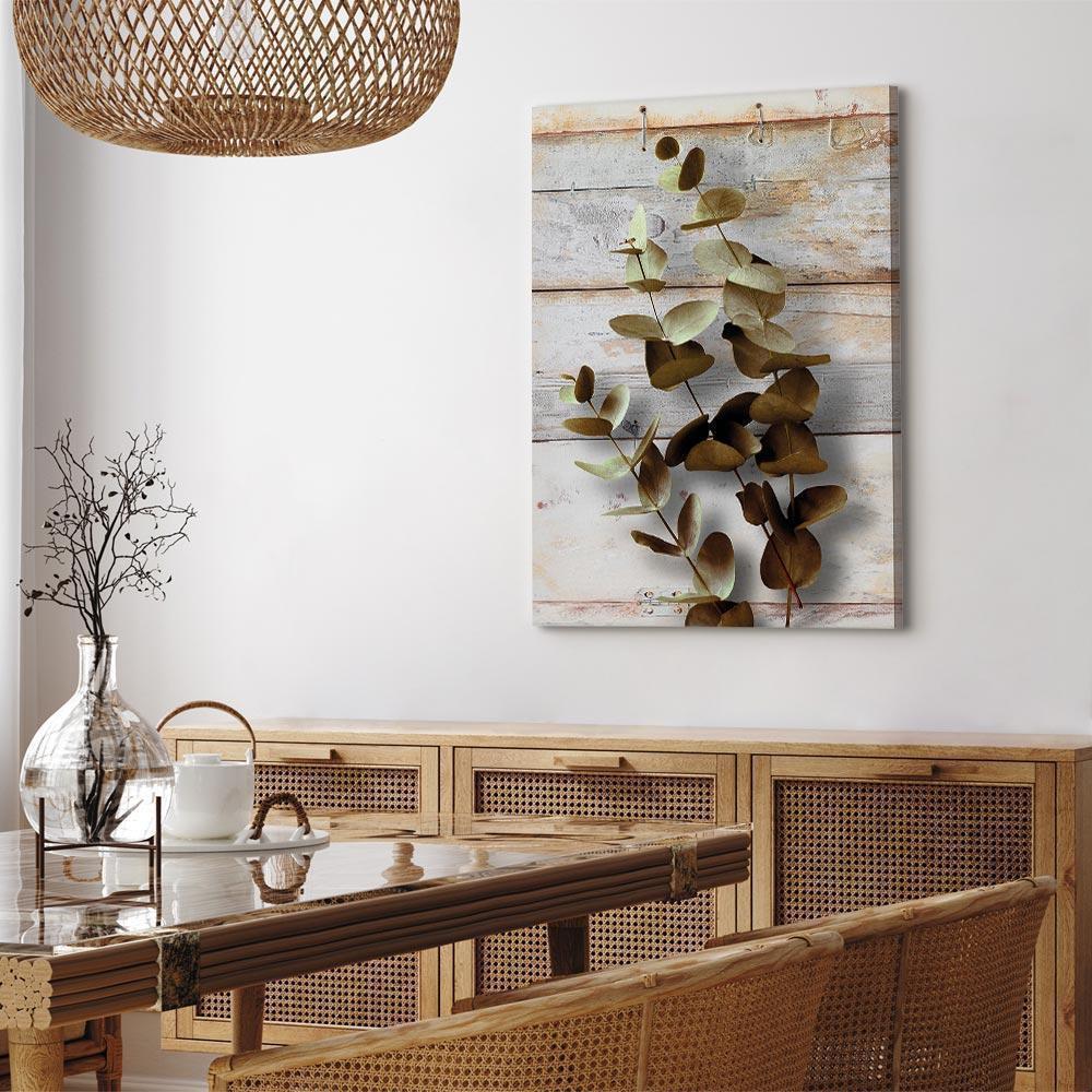 Leinwandbild - January Dawn (1 Part) Vertical