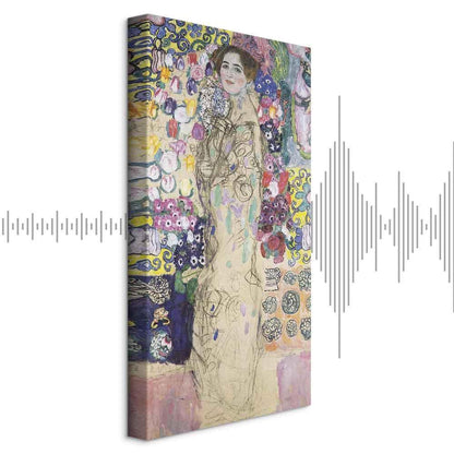 Leinwandbild - Gustav Klimt – Portrait of Maria Munk