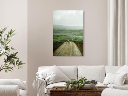 Leinwandbild - Road Across the Plains