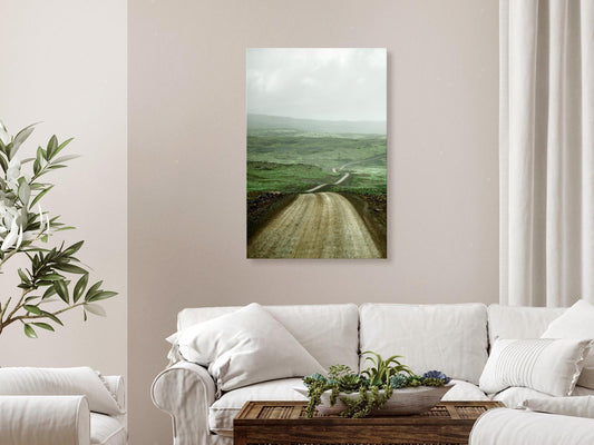 Leinwandbild - Road Across the Plains
