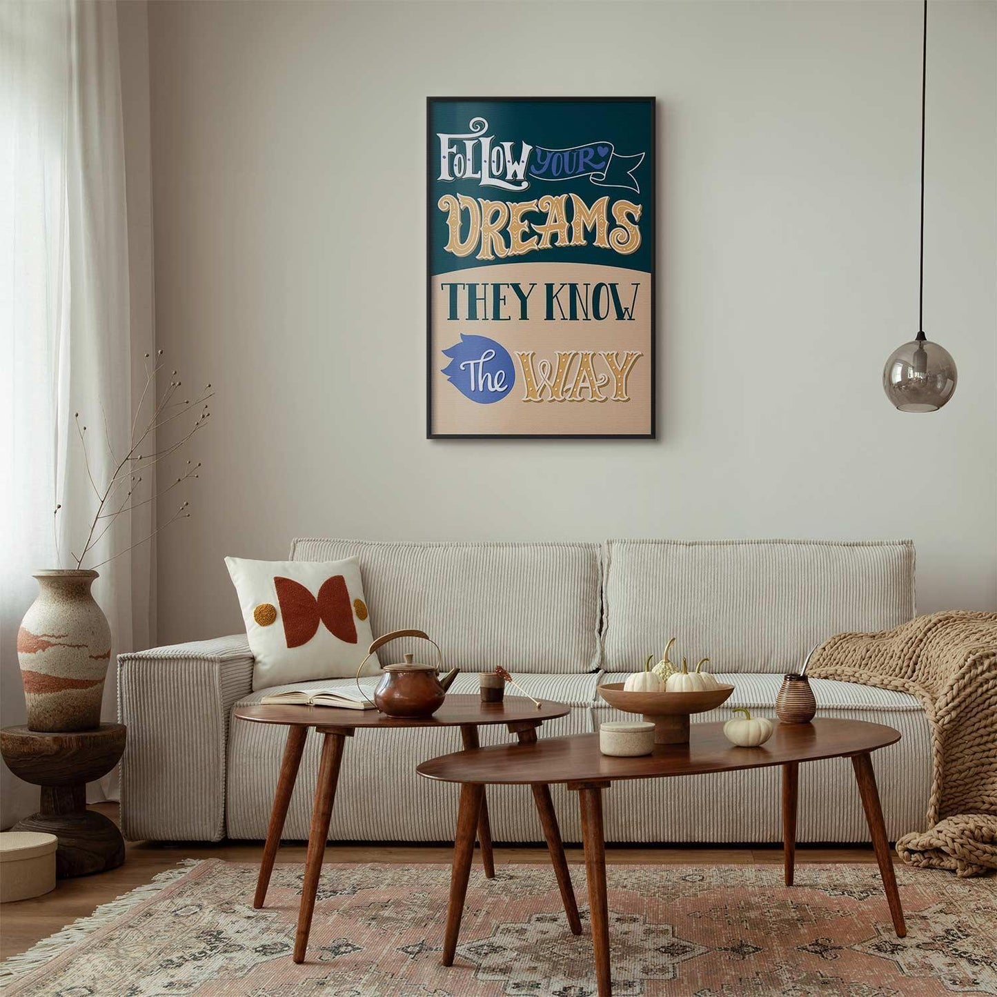 Poster - Follow Your Dreams Artgeist