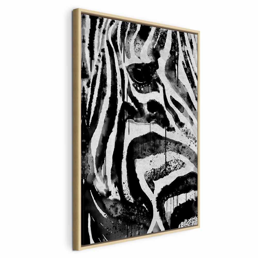 Leinwandbild - Striped Nature (1 Part) Vertical