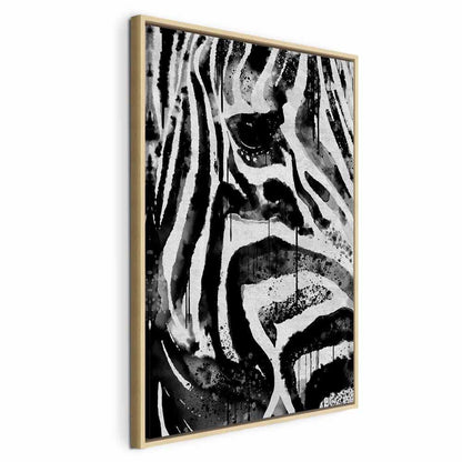 Leinwandbild - Striped Nature (1 Part) Vertical