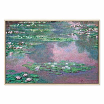 Leinwandbild - Claude Monet – Water Lilies