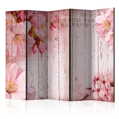 Paravent - Pink apple blossoms II Artgeist