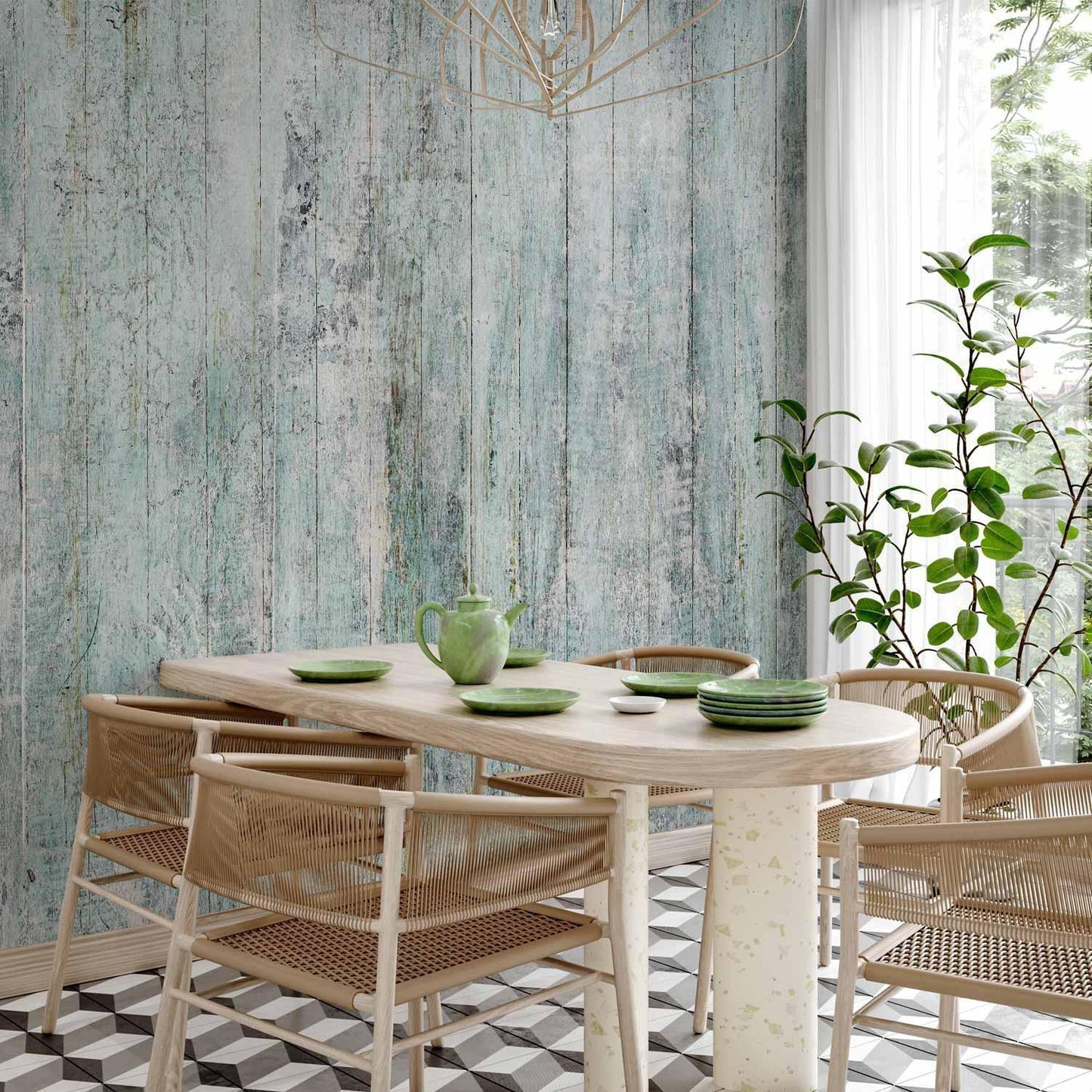 Fototapete - Rustic Textures - First Variant