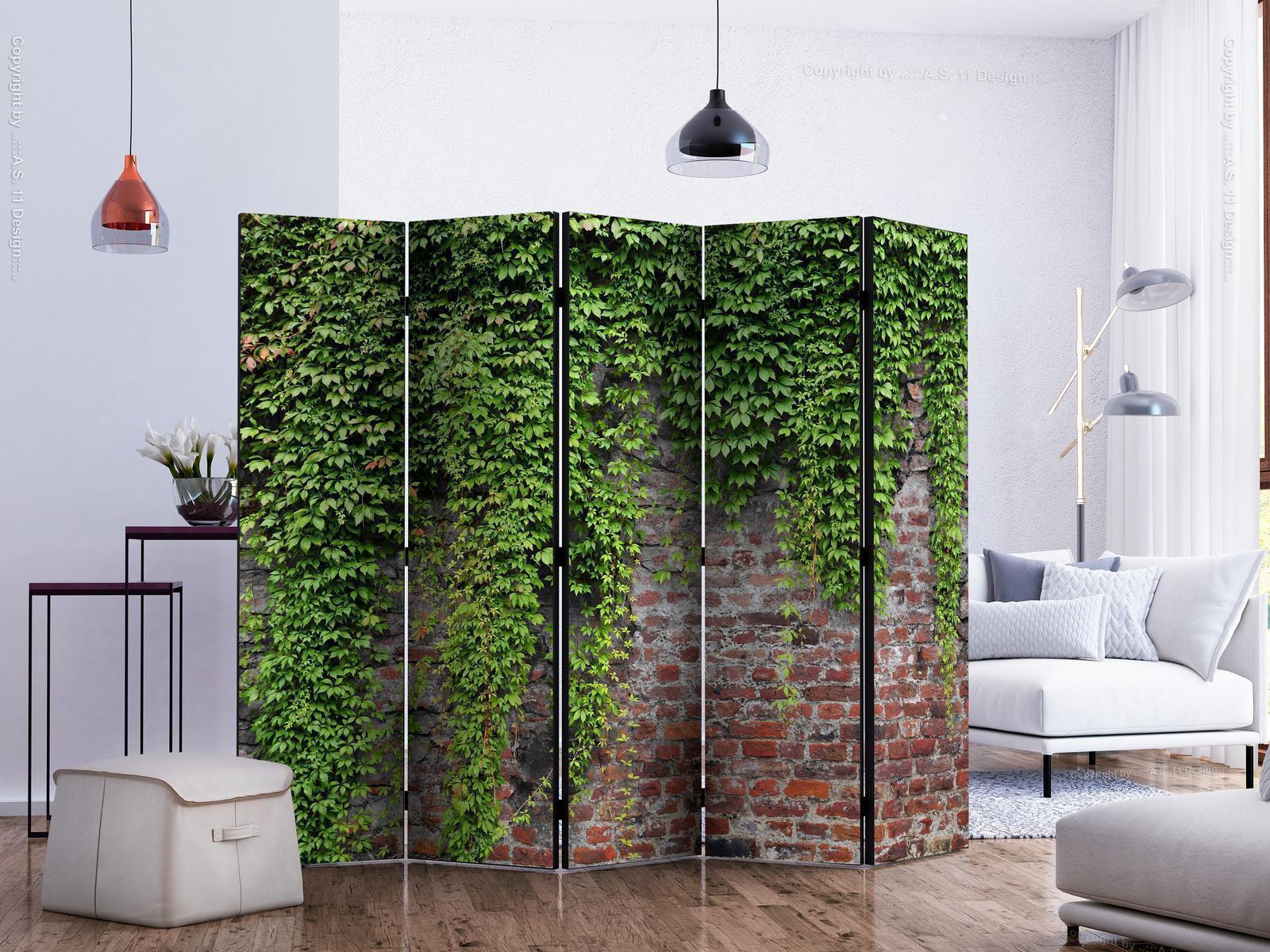 Paravent - Brick and ivy II Artgeist