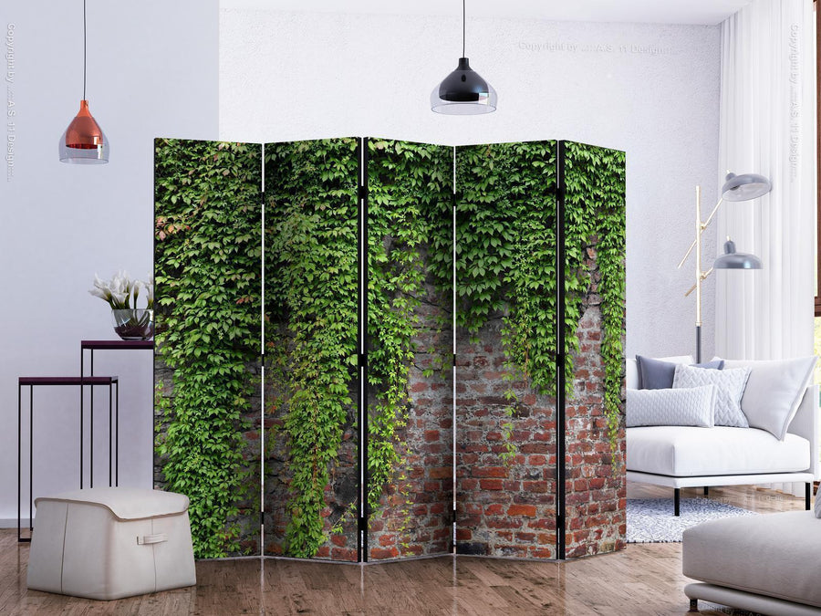 Paravent - Brick and ivy II Artgeist
