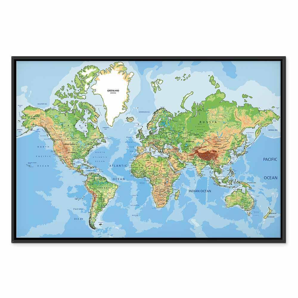 Leinwandbild - Explore the World!