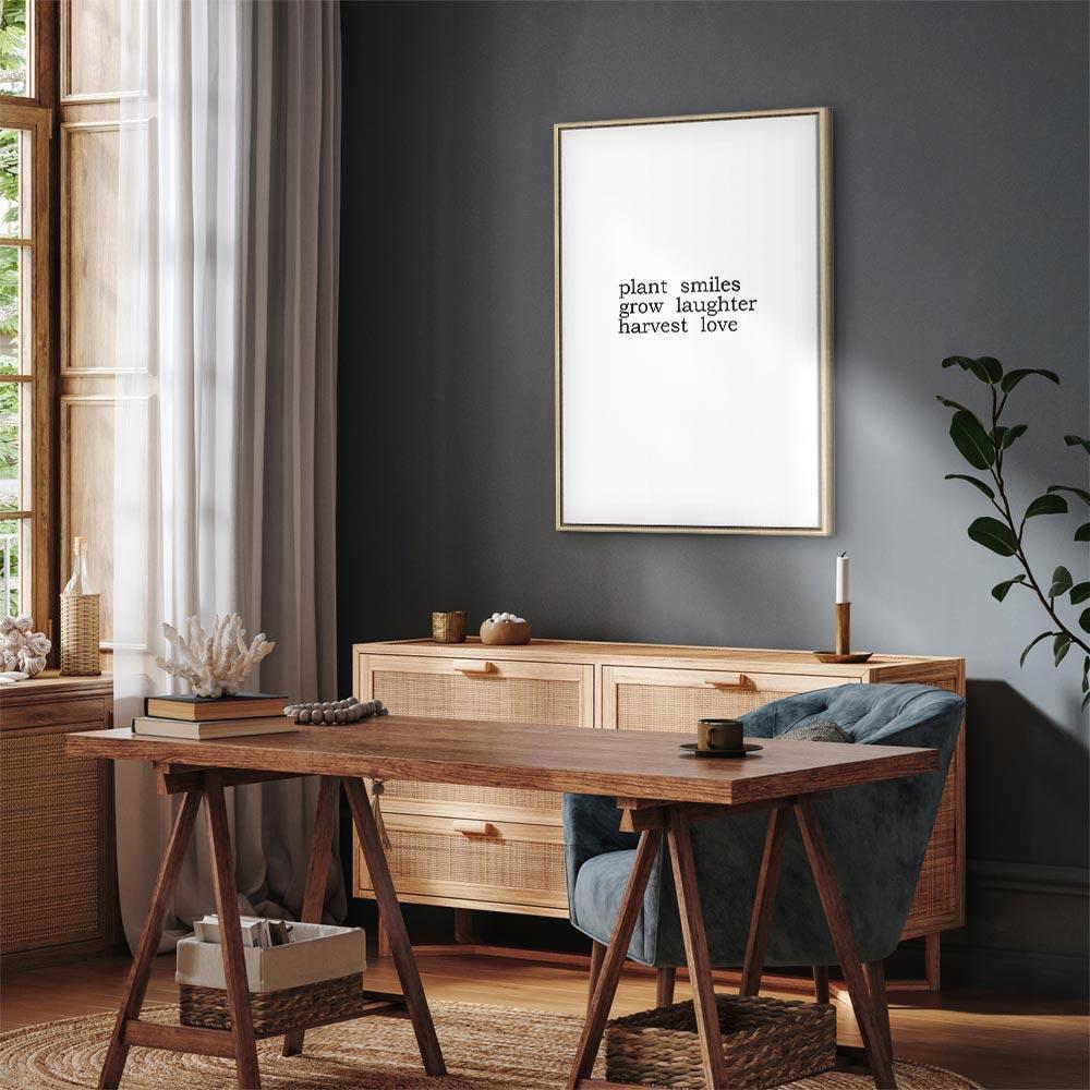 Leinwandbild - Harvest of Love (1 Part) Vertical