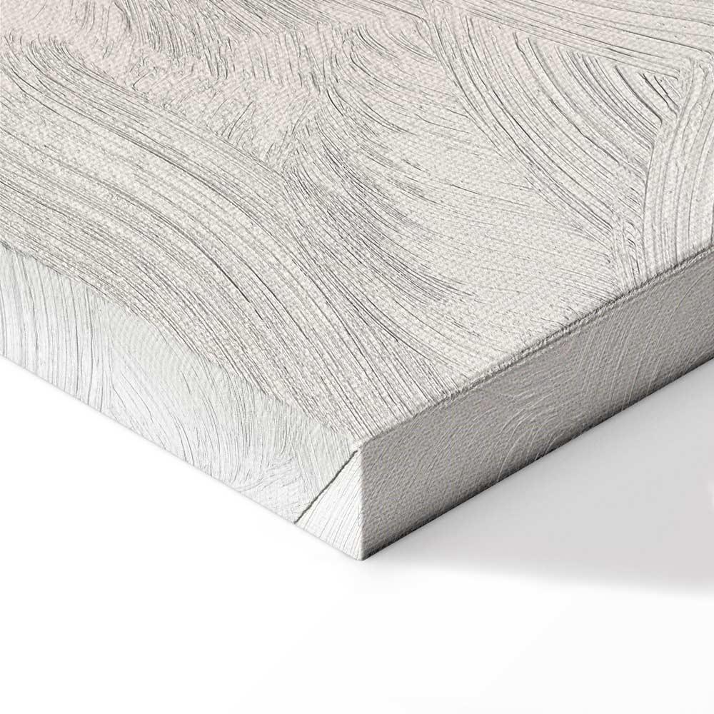 Leinwandbild - Circle with Artistic Details (1-part) - Abstract Shape