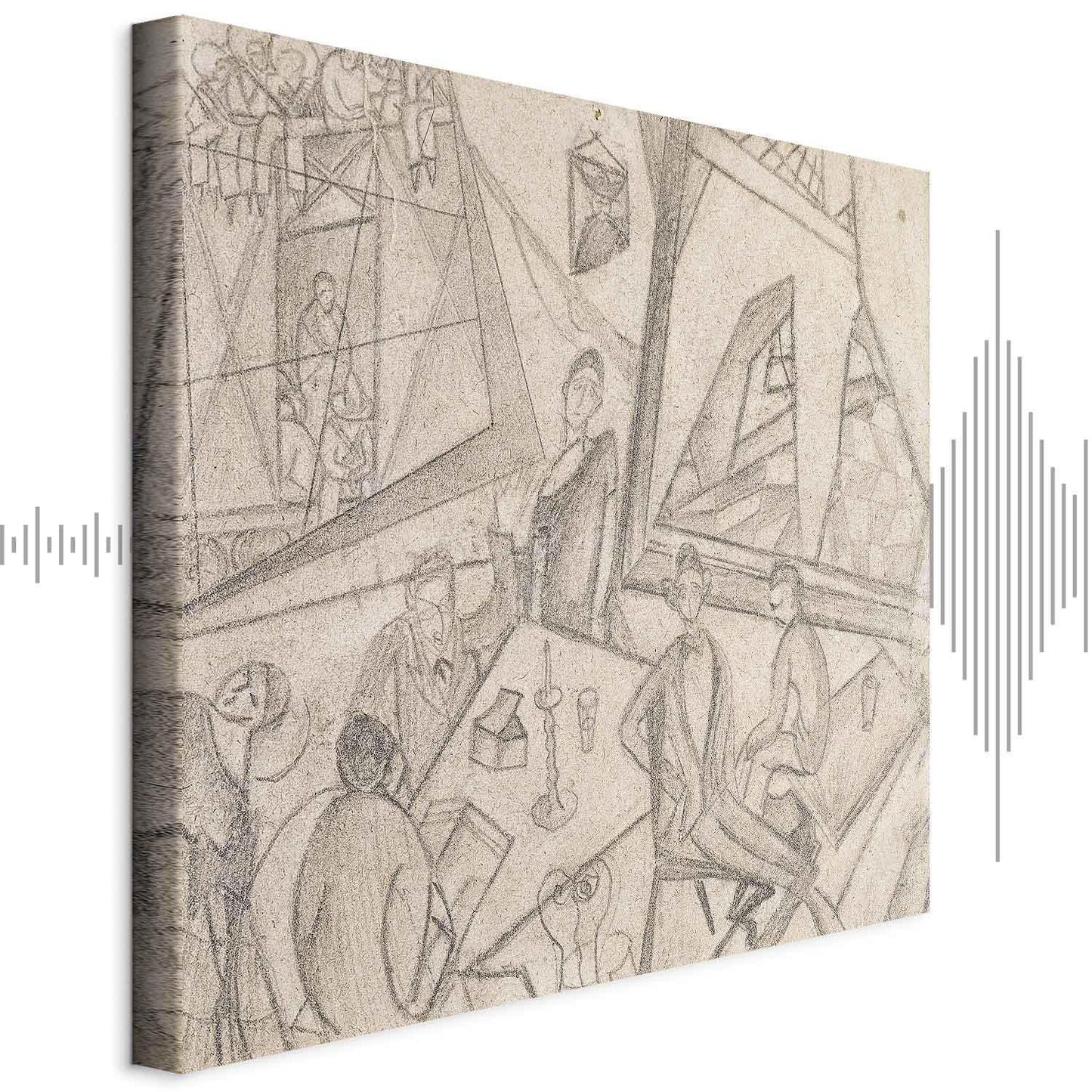 Leinwandbild - Frida Kahlo – Frida and Her Contemporaries