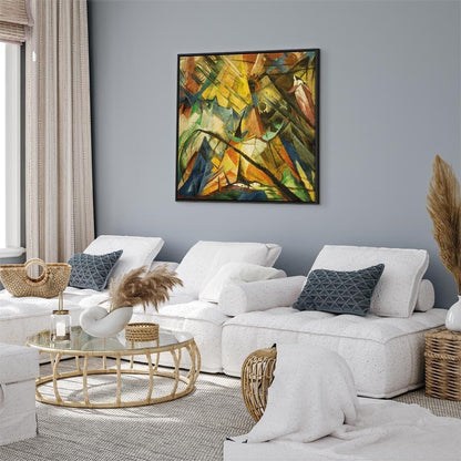 Leinwandbild - Franz Marc – Tirol