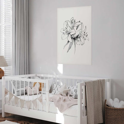 Poster - Drawn Flowers