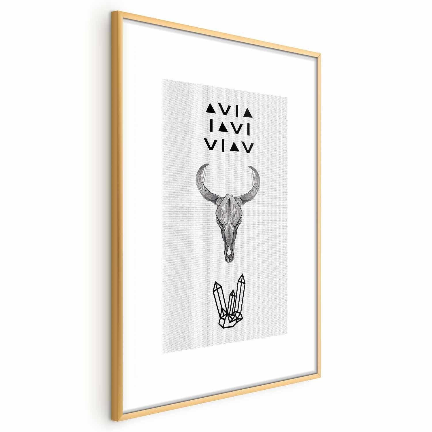 Poster - Animal Skull Artgeist