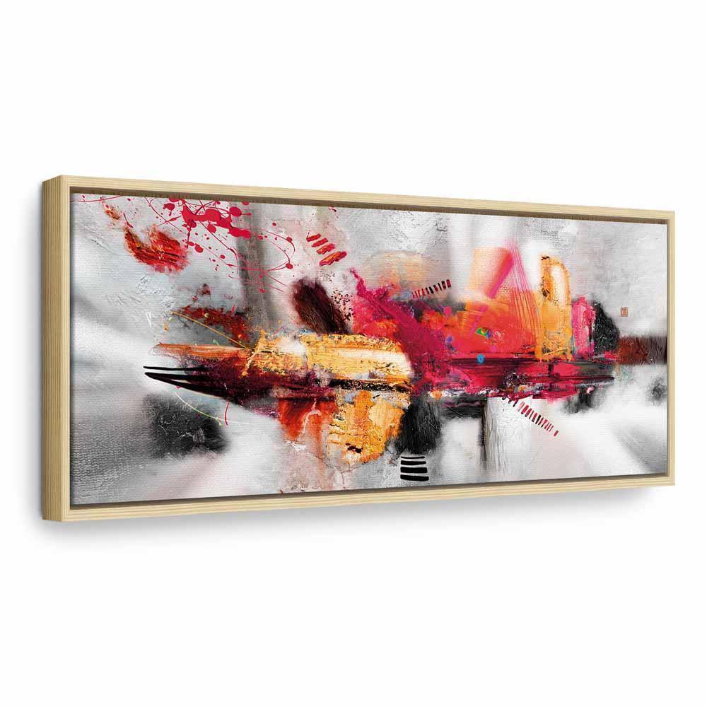 Leinwandbild - Colourful Installation (1 Part) Narrow