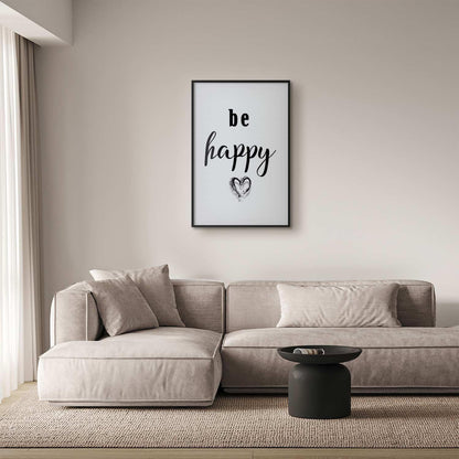 Poster - Be Happy Artgeist