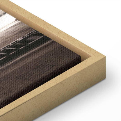 Leinwandbild - Retro Alley (1 Part) Vertical