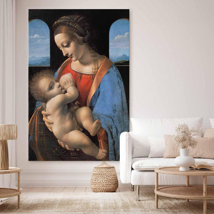 Wandbild XXL - Leonardo da Vinci – Madonna Litta