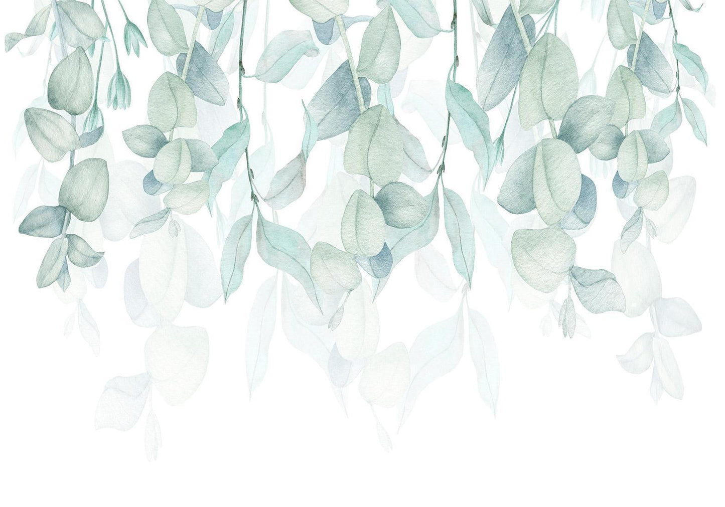 Fototapete - Pastel Flora Artgeist