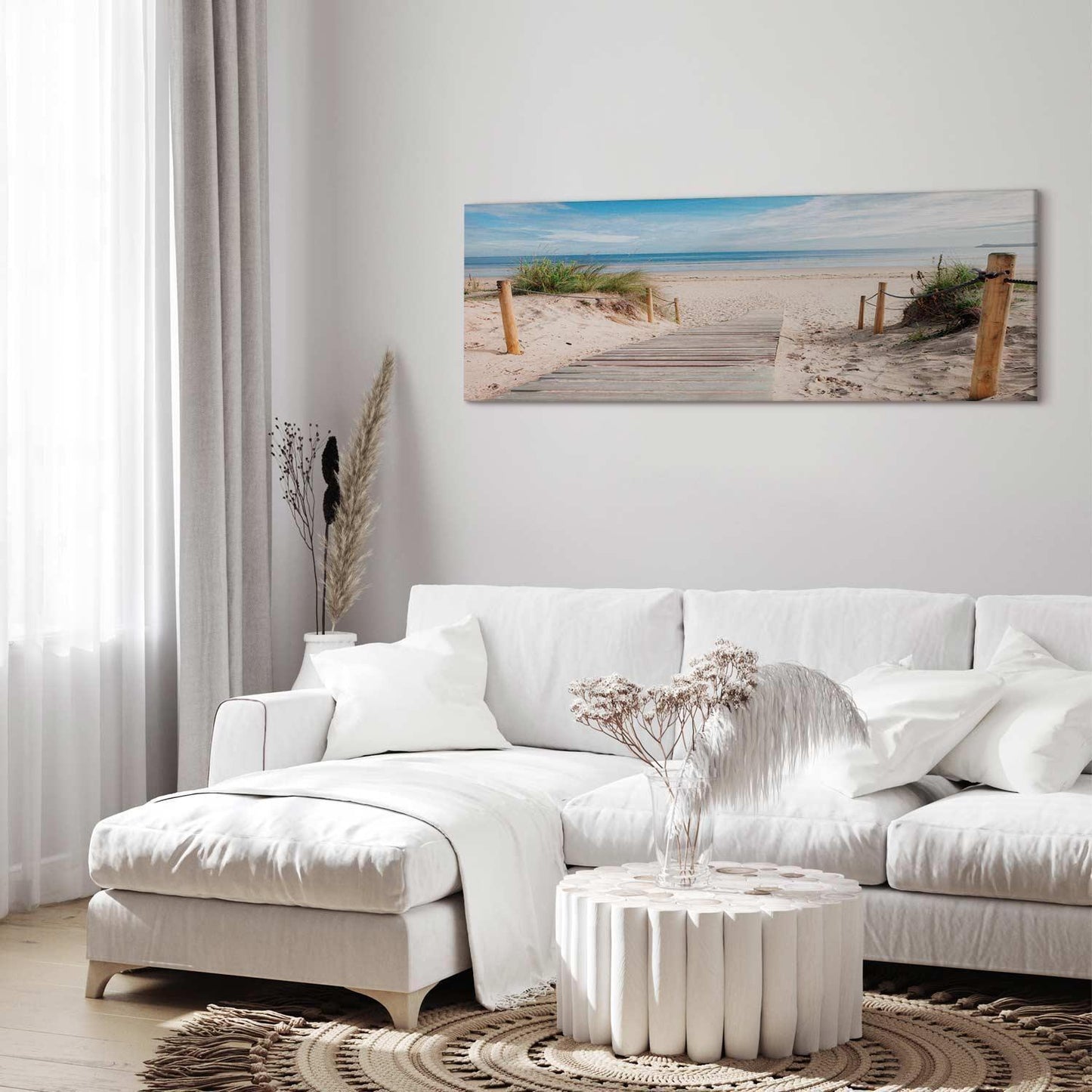 Leinwandbild - Charming Beach Artgeist