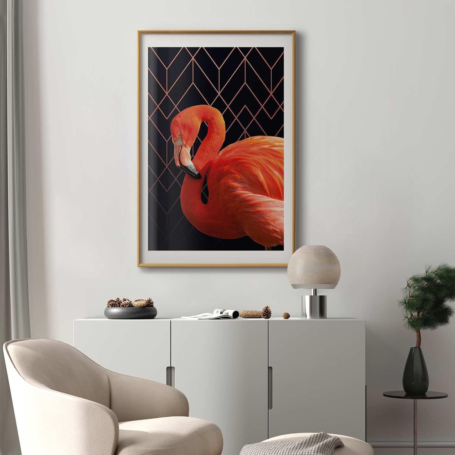 Poster - Flamingo Solo Artgeist