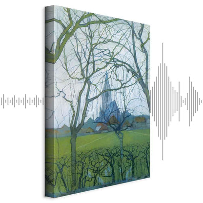 Leinwandbild - Piet Mondrian – St Jacob's Church