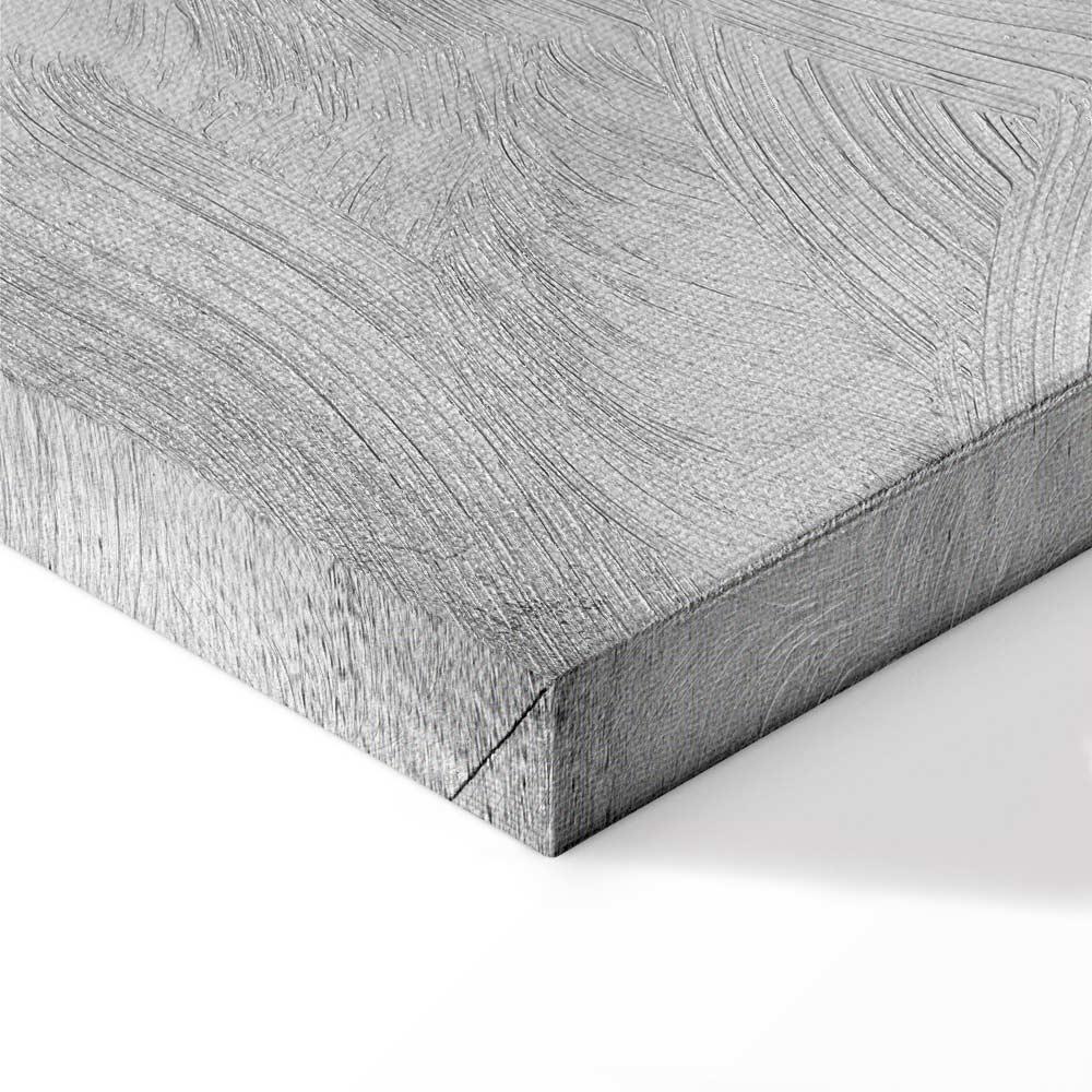 Leinwandbild - Grey Forest (1 Part) Vertical