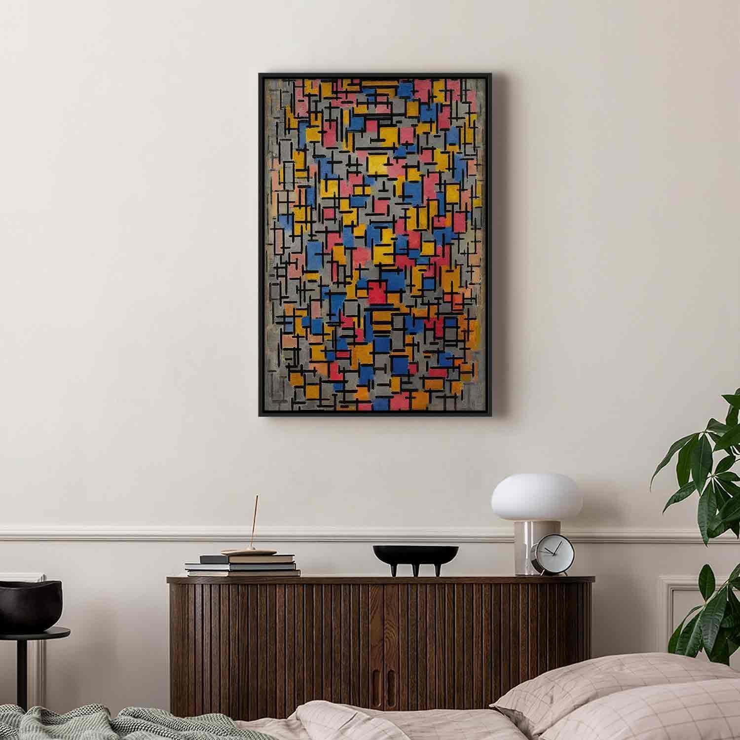 Leinwandbild - Composition (Piet Mondrian) Artgeist