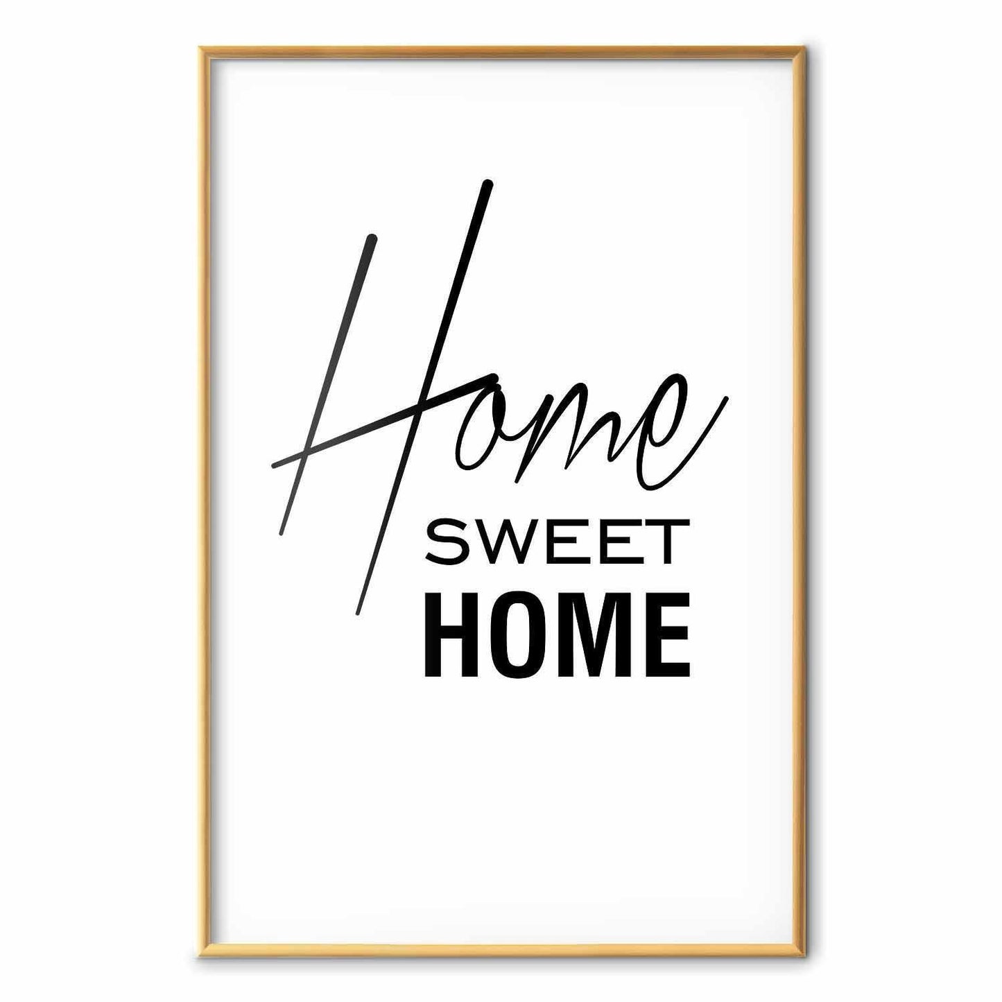 Poster - Black and White: Home Sweet Home