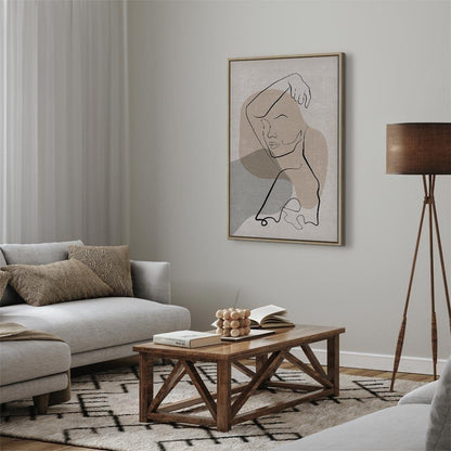 Leinwandbild - Romantic Morning (1 Part) Vertical