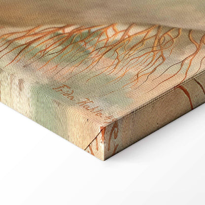 Leinwandbild - Frida Kahlo – The Love Embrace of the Universe, the Earth (Mexico), Myself, Diego, and Señor Xolotl