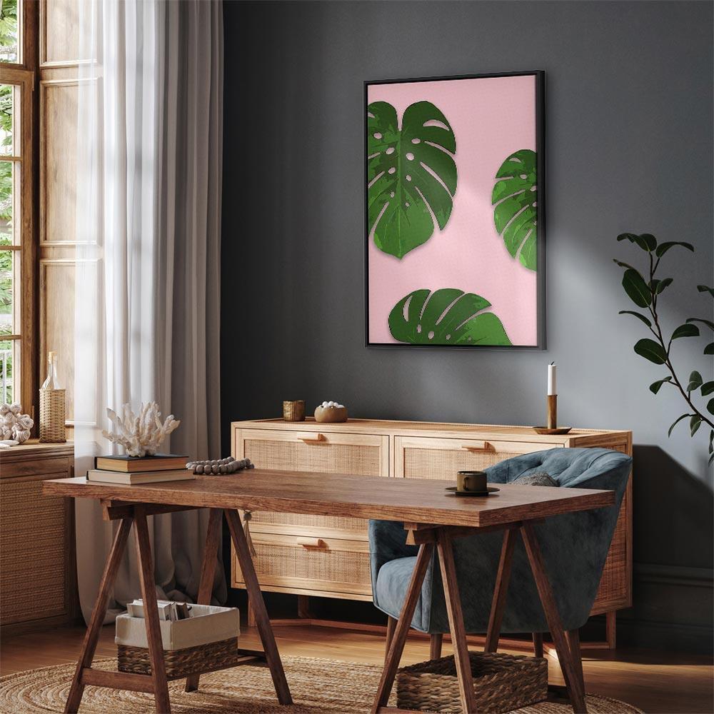 Leinwandbild - Exotic Fragment (1 Part) Vertical