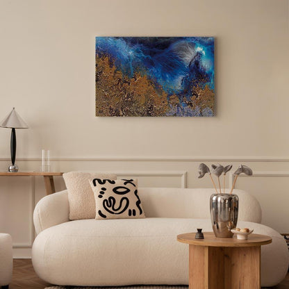 Leinwandbild - Gold of the Ocean (1 Part) Wide