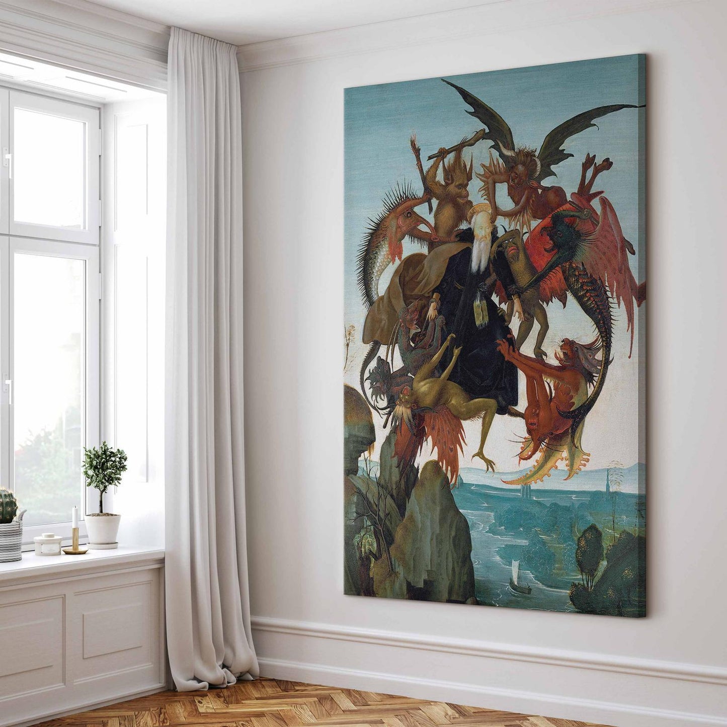 Wandbild XXL - Michelangelo – The Torment of Saint Anthony