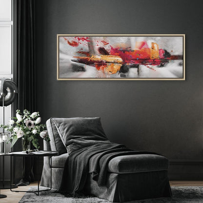 Leinwandbild - Colourful Installation (1 Part) Narrow