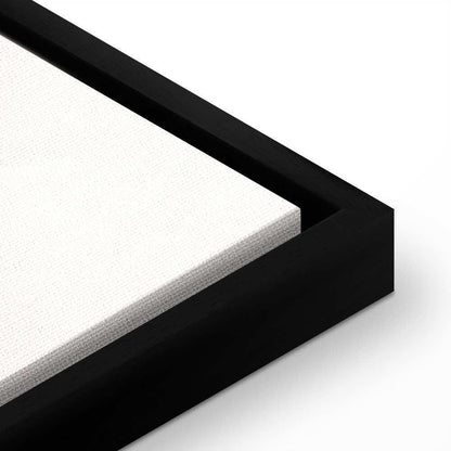 Leinwandbild - Circle with Artistic Details (1-part) - Abstract Shape