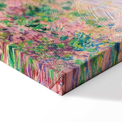 Leinwandbild - Claude Monet – Woman with a Parasol, facing right