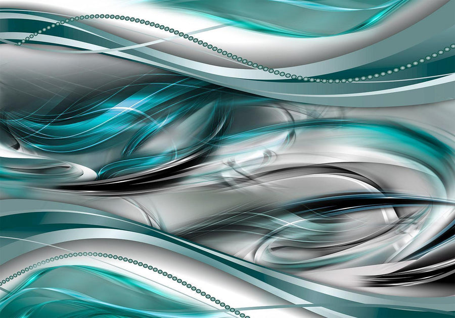 Fototapete - Tunnels (Green) Artgeist