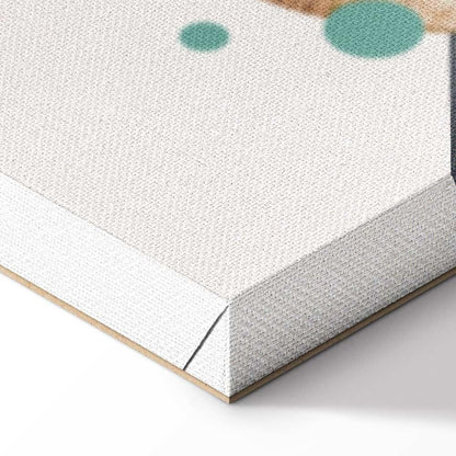 Leinwandbild - Geometric Landscape (1 Part) Vertical