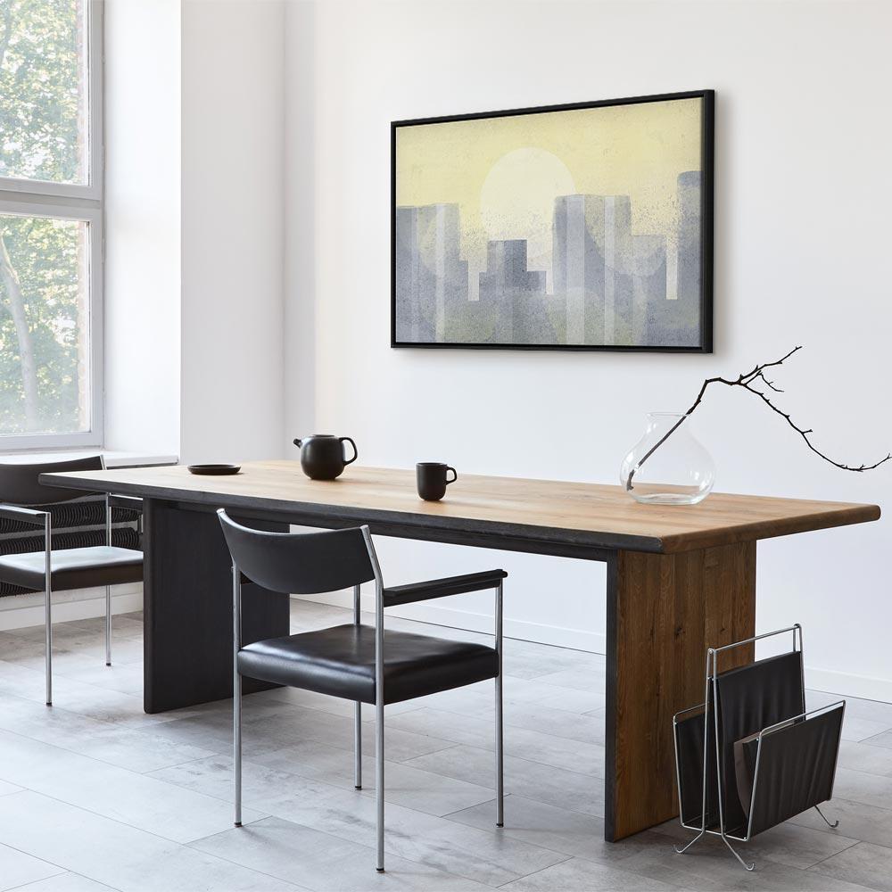 Leinwandbild - Modern City (1 Part) Wide - Third Variant