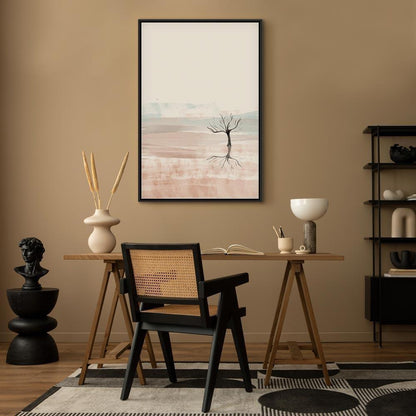 Leinwandbild - Watercolor Landscape (1 Part) Vertical