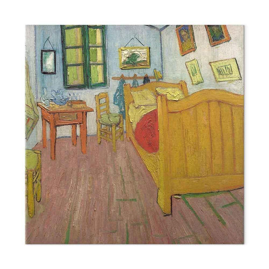 Leinwandbild - Vincent Van Gogh – The bedroom