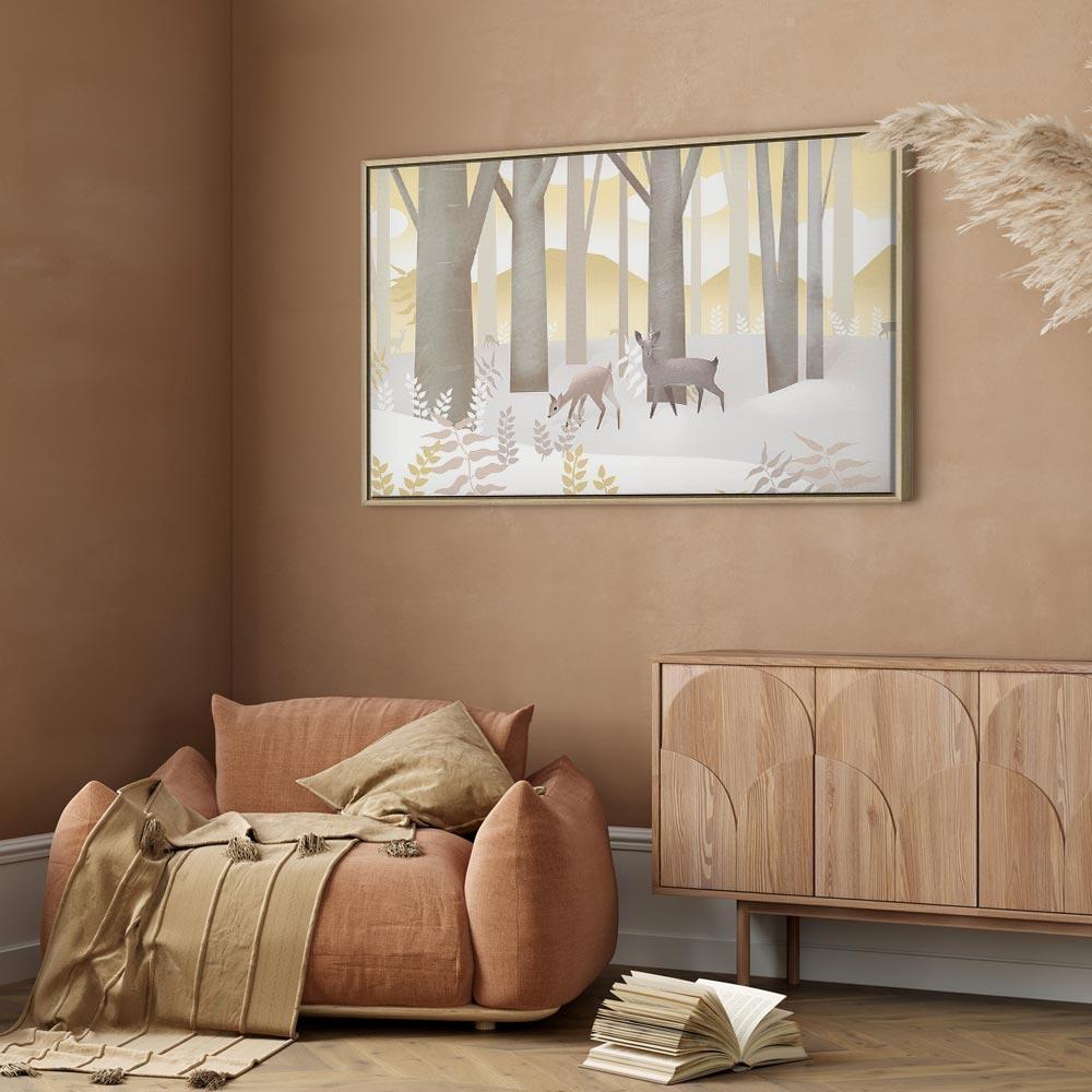 Leinwandbild - Fairy-Tale Forest (1 Part) Vertical - Third Variant