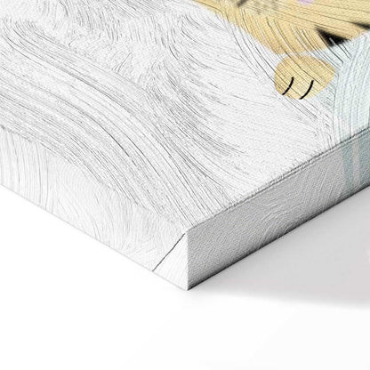 Leinwandbild - Fairy-Tale Zoo (3 Parts)