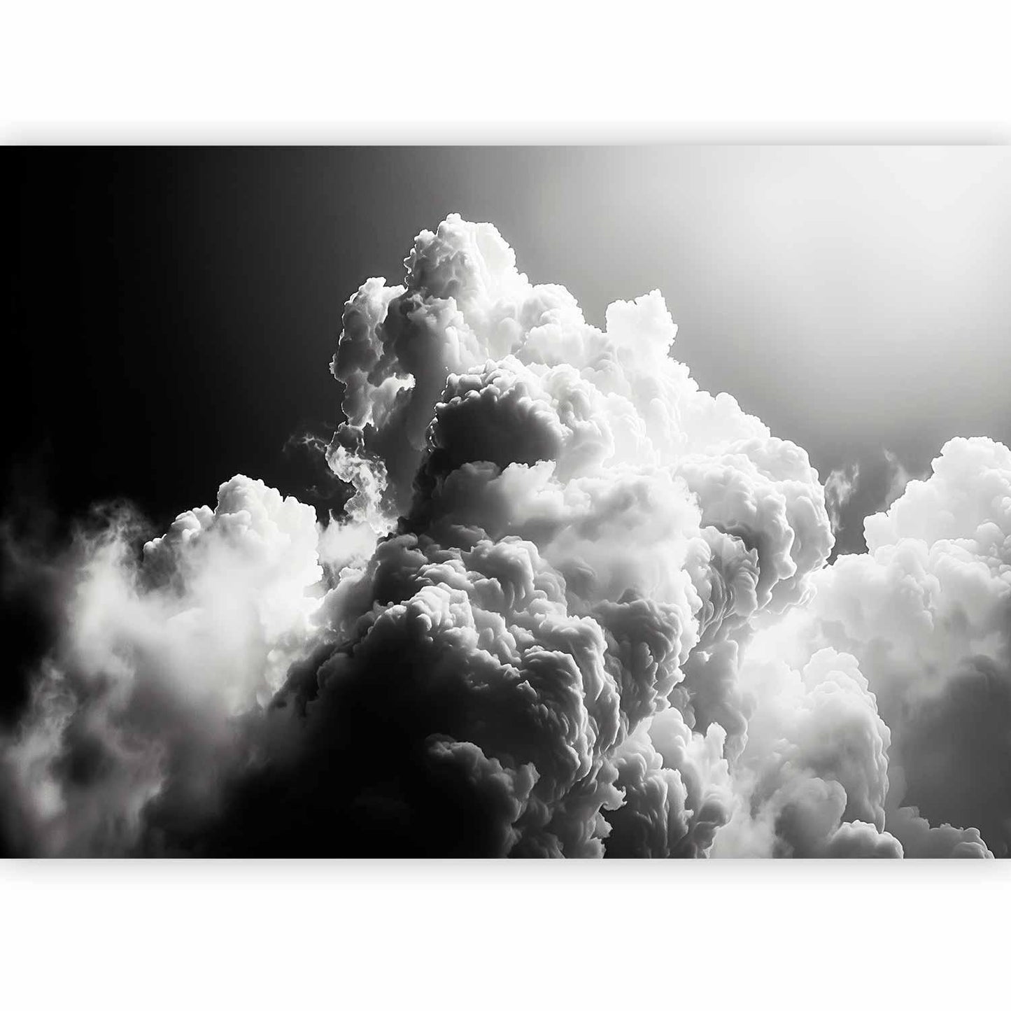 Fototapete - Clouds Like from Dreams: Let the Sun Illuminate Your Day – A Visual Feast